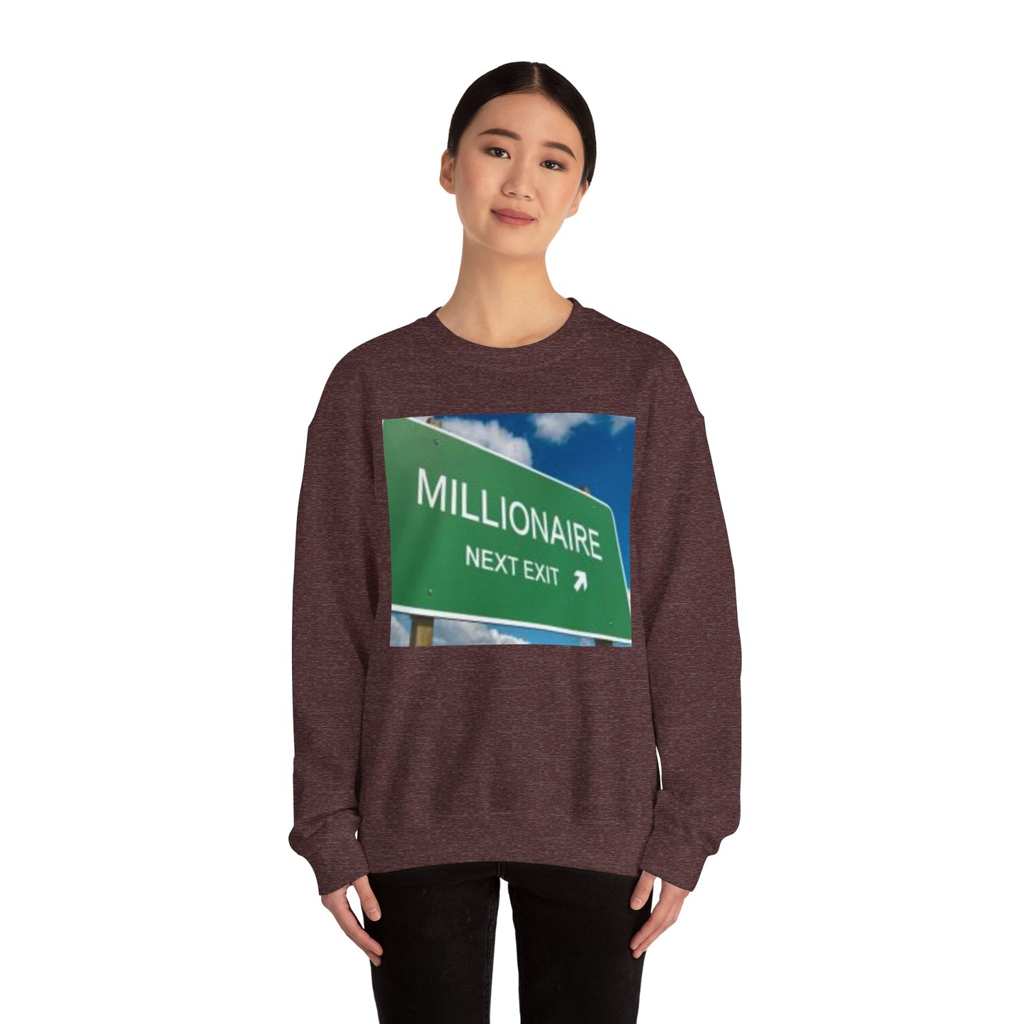 Millionaire Next Exit Crewneck Sweatshirt