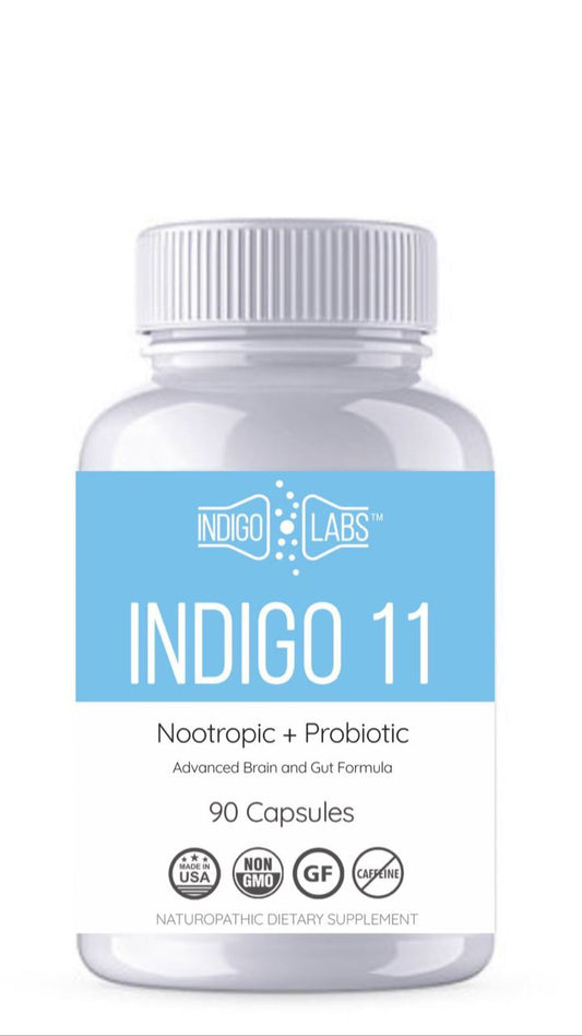 INDIGO11 Advanced Brain+Gut Formula