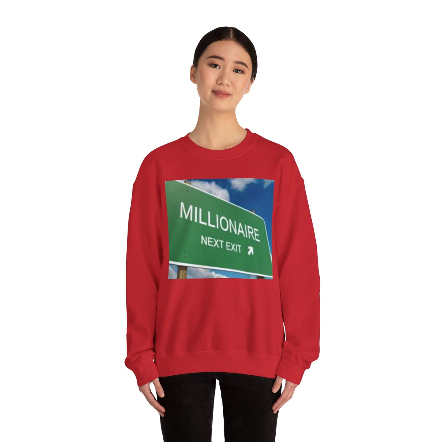 Millionaire Next Exit Crewneck Sweatshirt