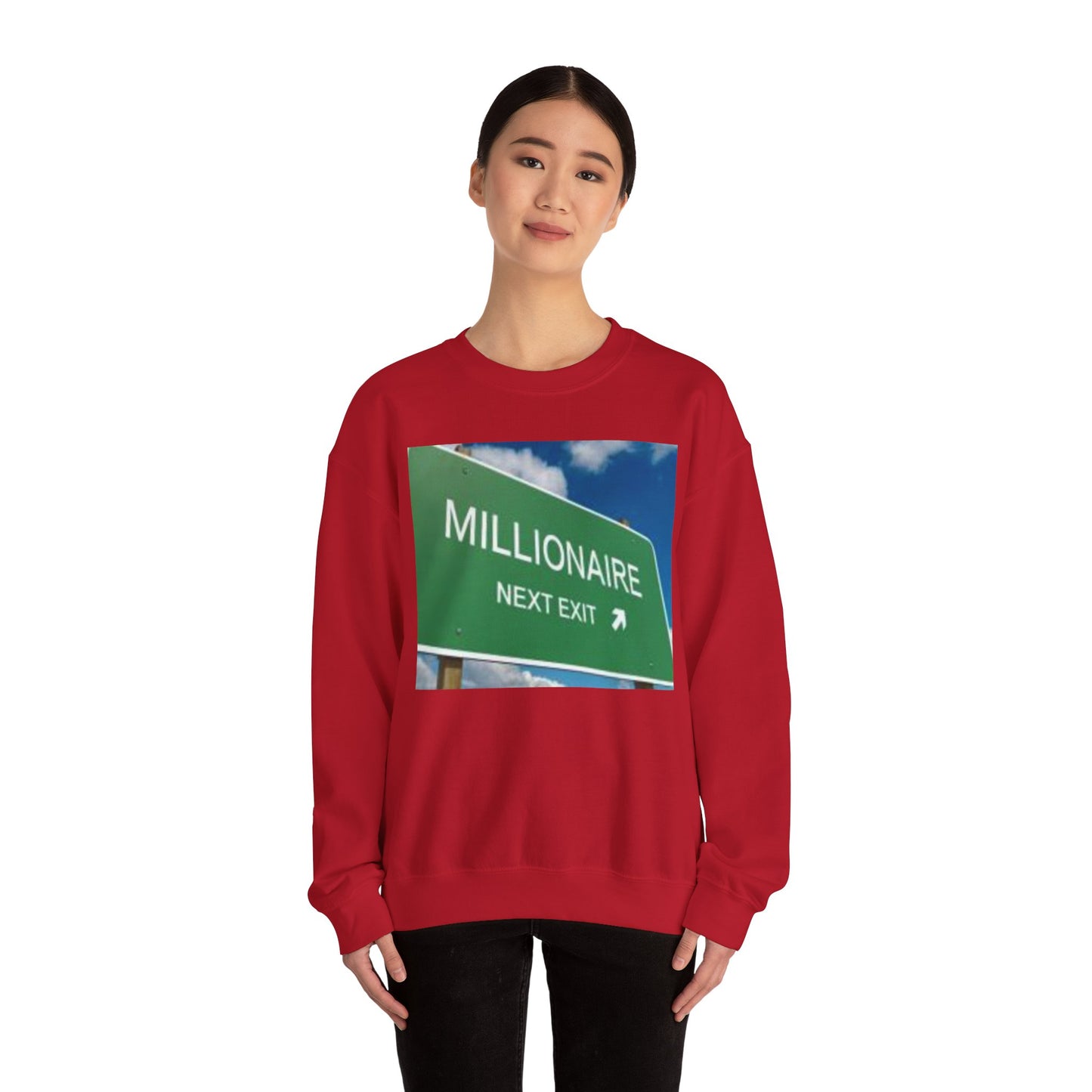 Millionaire Next Exit Crewneck Sweatshirt