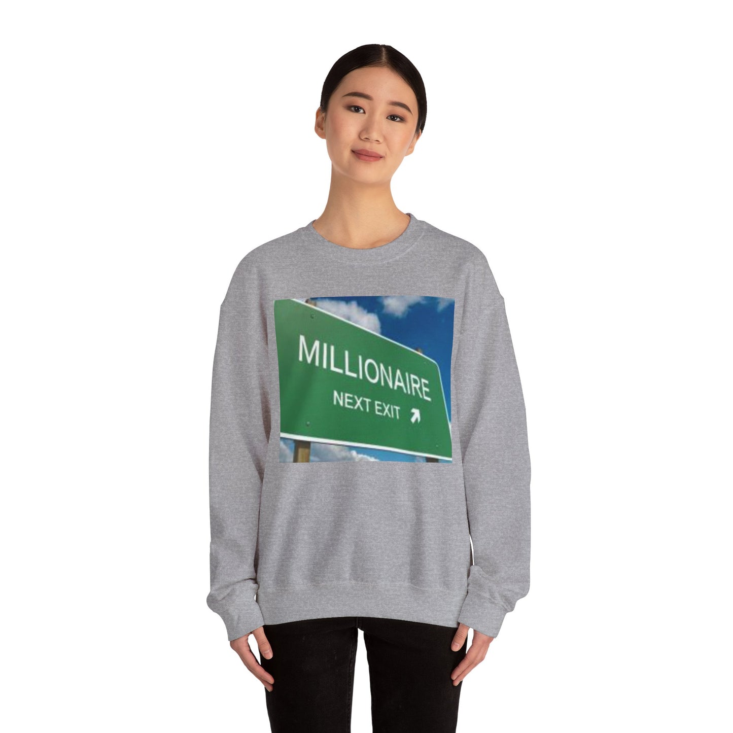 Millionaire Next Exit Crewneck Sweatshirt