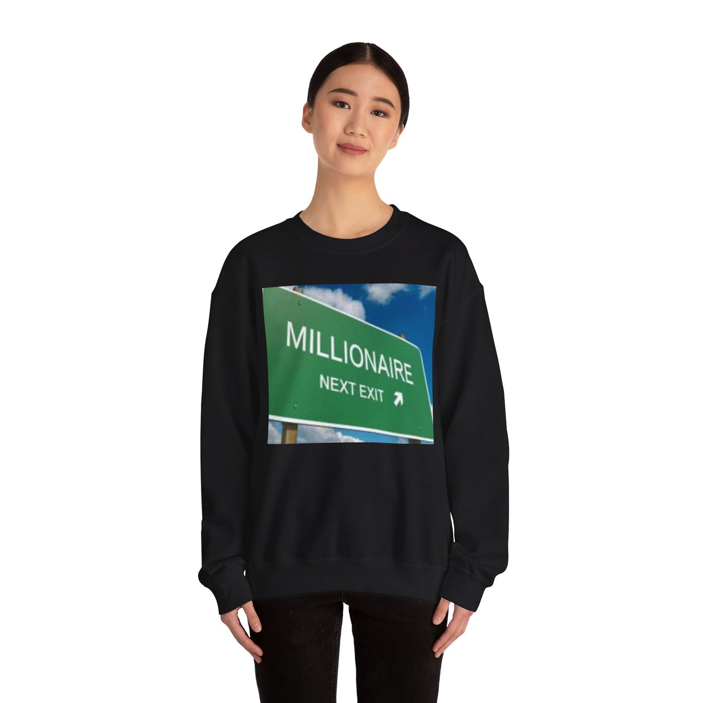 Millionaire Next Exit Crewneck Sweatshirt