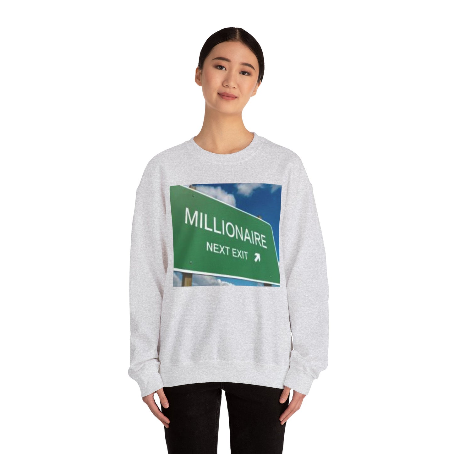 Millionaire Next Exit Crewneck Sweatshirt