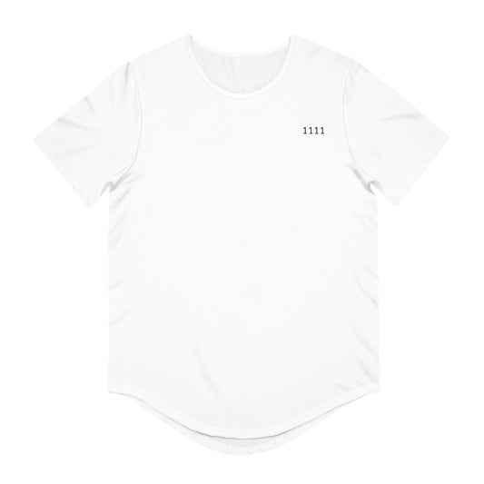 Sacred Numbers Curved Hem Tee