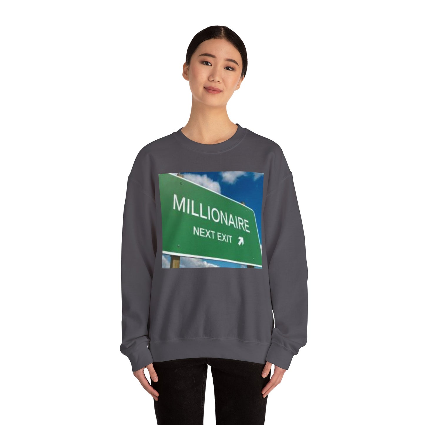 Millionaire Next Exit Crewneck Sweatshirt