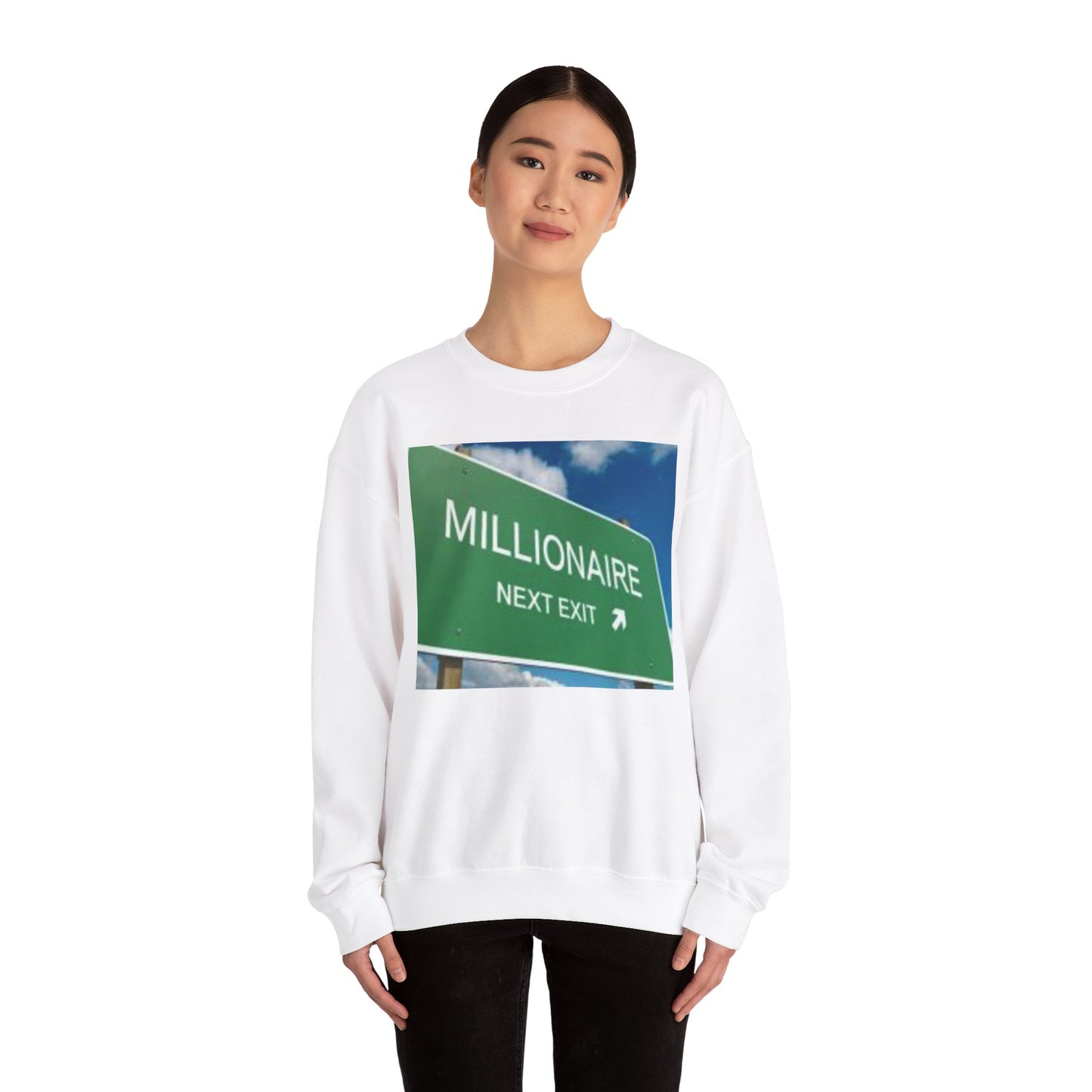 Millionaire Next Exit Crewneck Sweatshirt