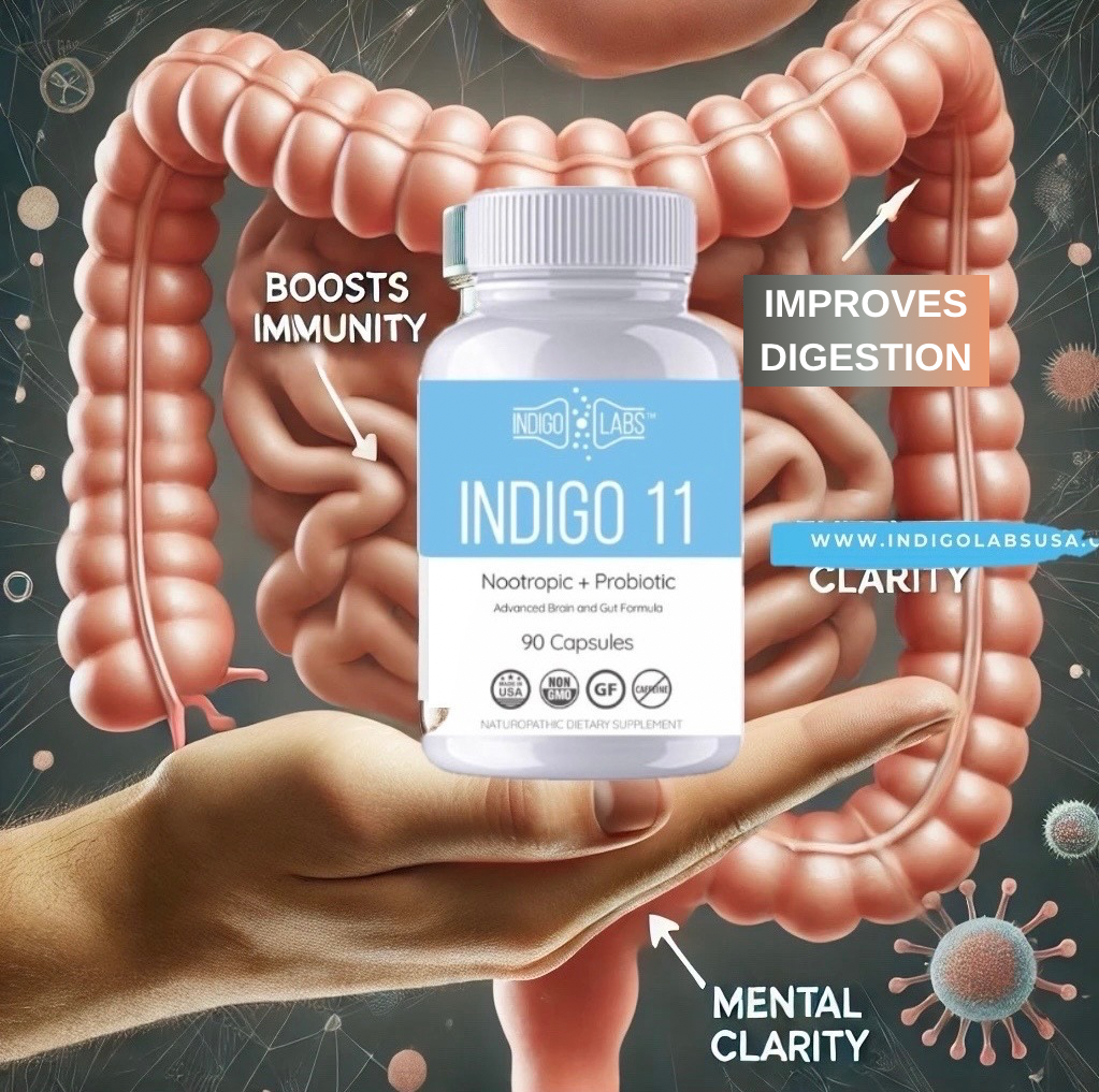 INDIGO11 Advanced Brain+Gut Formula