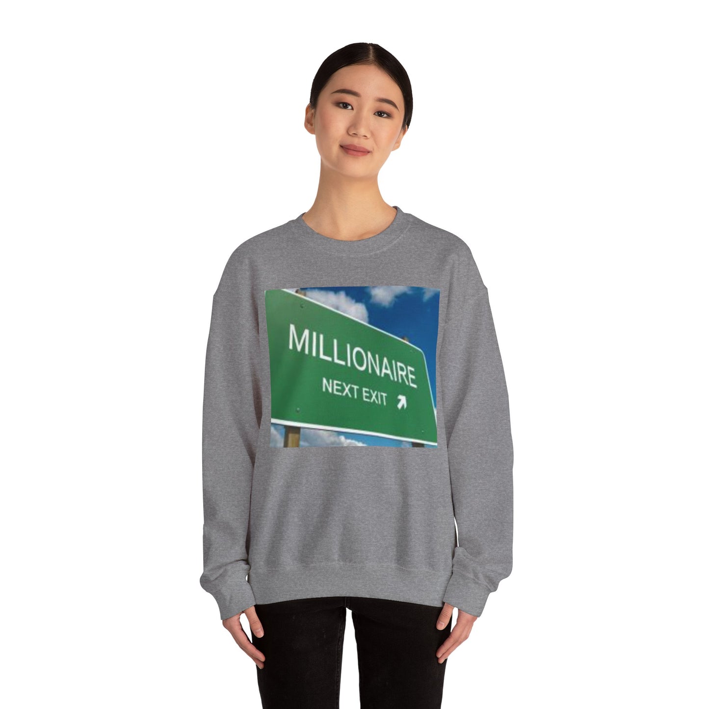 Millionaire Next Exit Crewneck Sweatshirt