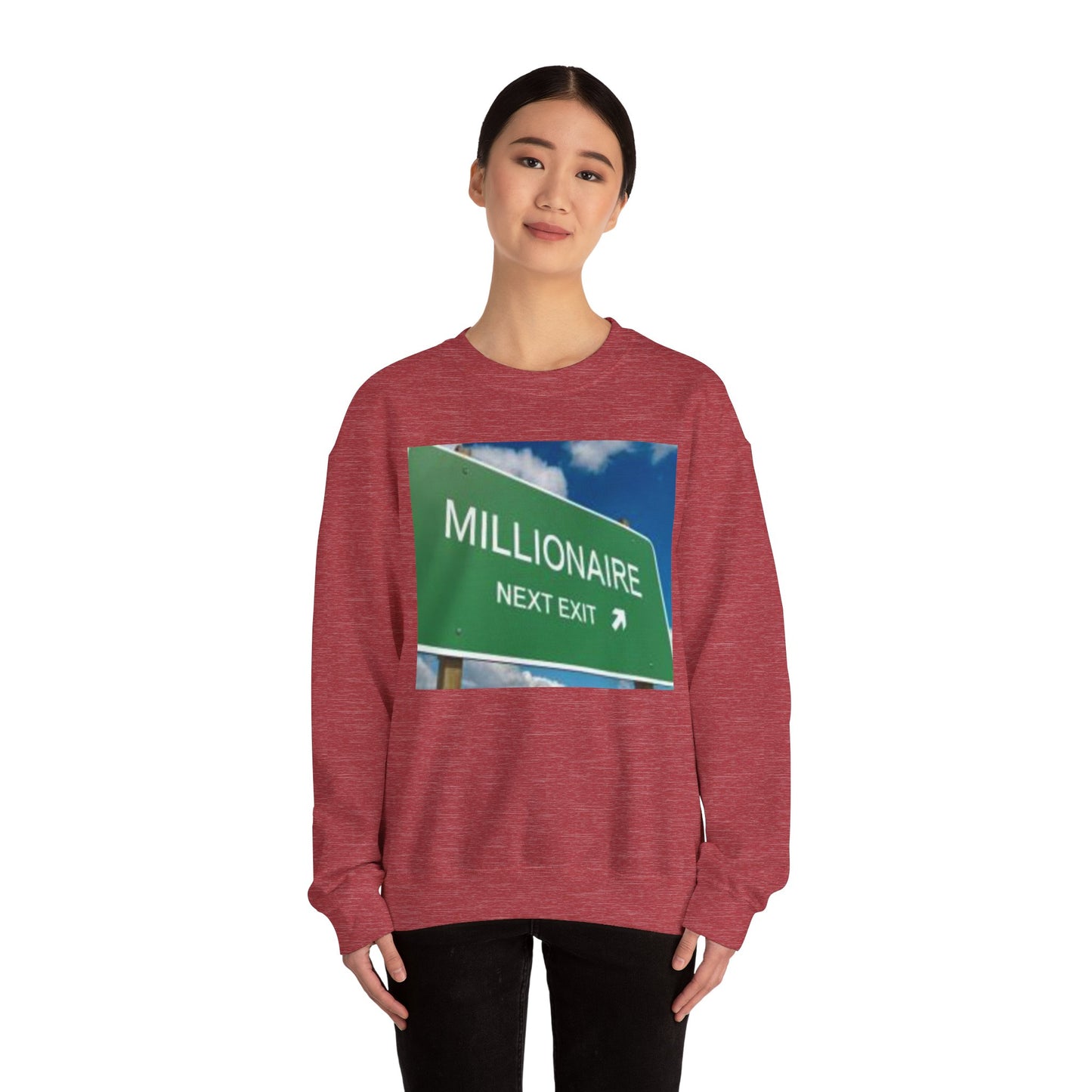 Millionaire Next Exit Crewneck Sweatshirt