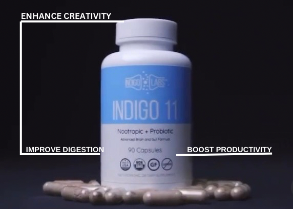 INDIGO11 Advanced Brain+Gut Formula